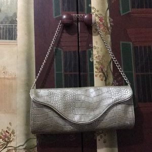 Faux Crocodile Clutch purse